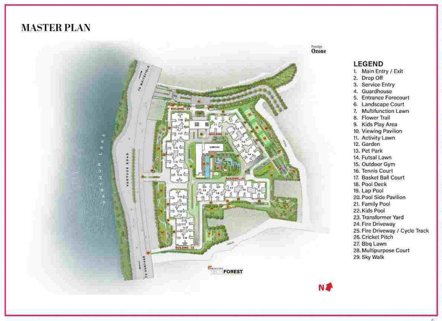 Prestige Raintree Park Tower Plan